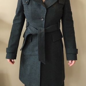 Banana Republic Wool Trench Coat